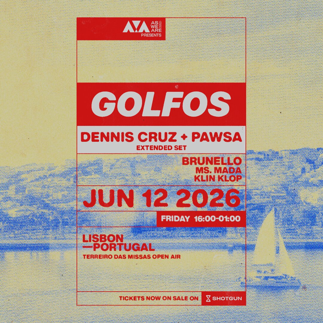 GOLFOS in Lisbon — Event Poster